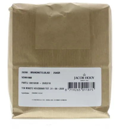Jacob Hooy Brandnetelblad Gesneden (250 gr)