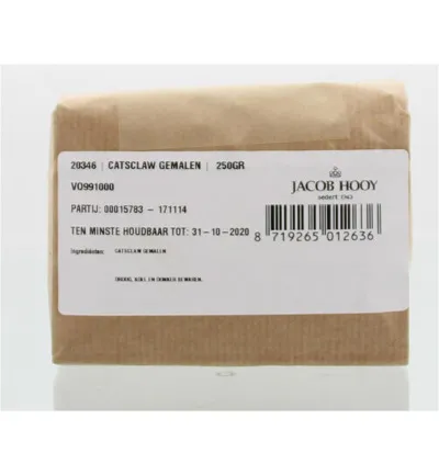 Jacob Hooy Cats Claw Gemalen (250 gr)
