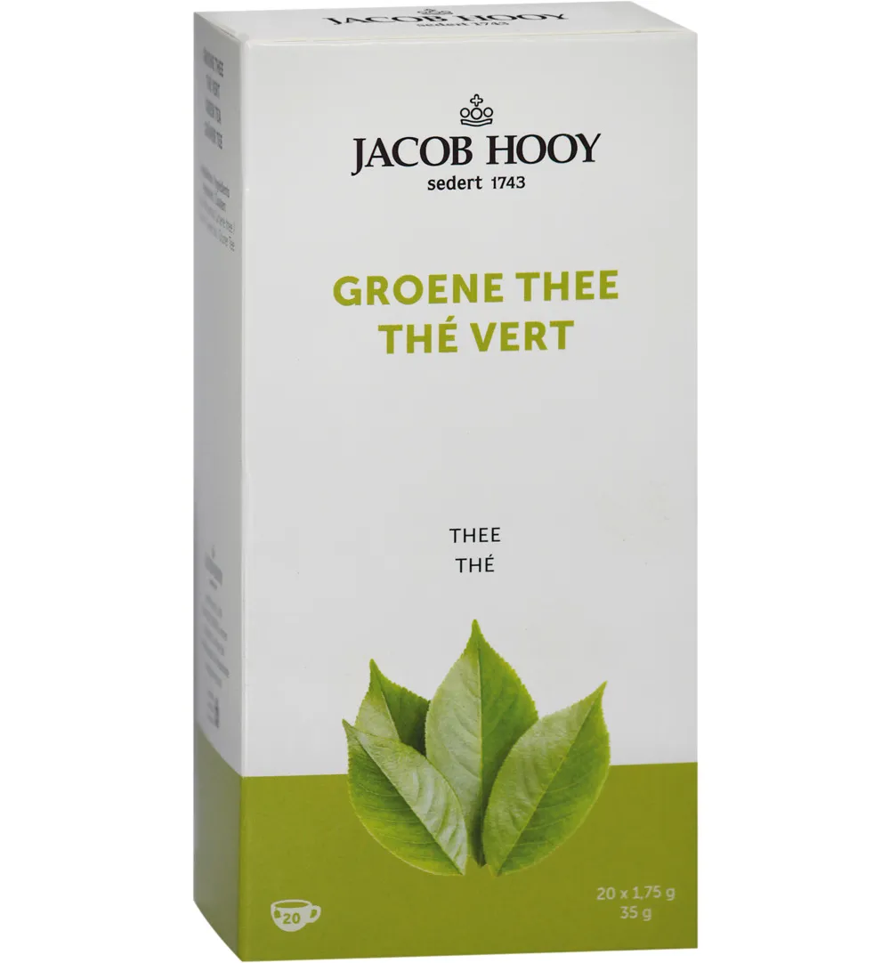 Jacob Hooygroene Thee (20 stuks)