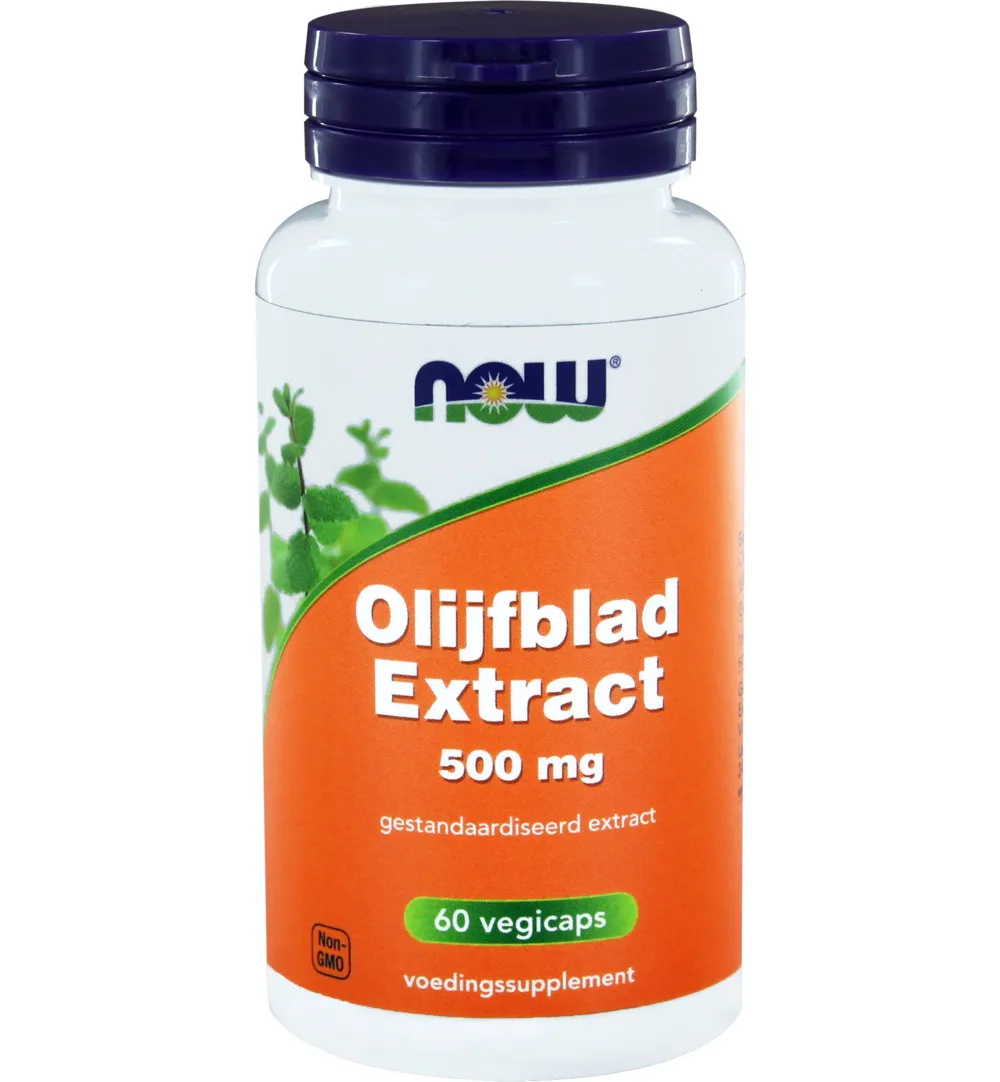 Now Olijfblad Extract 500 mg (60 vega capsules)