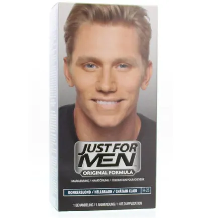 Just For Men Donker Blond H25 Voorheen Blond 2 X 30ml (1 set)