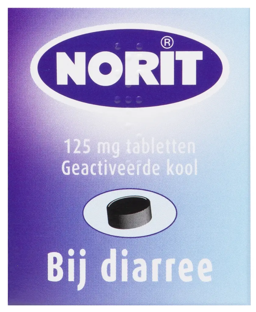 Norit 125Mg (50 tabletten)
