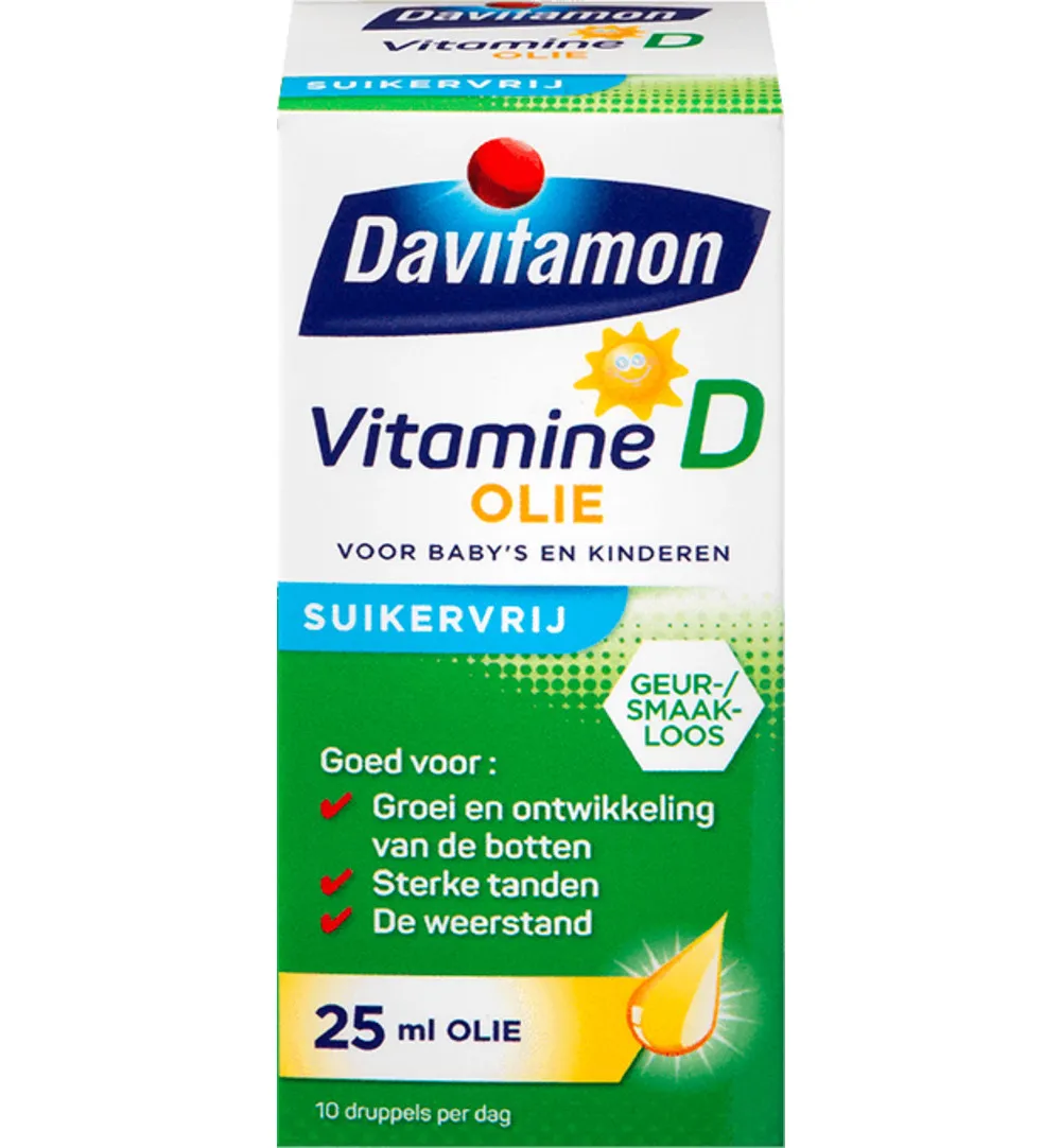 Davitamon Vitamine D olie (25 ml)