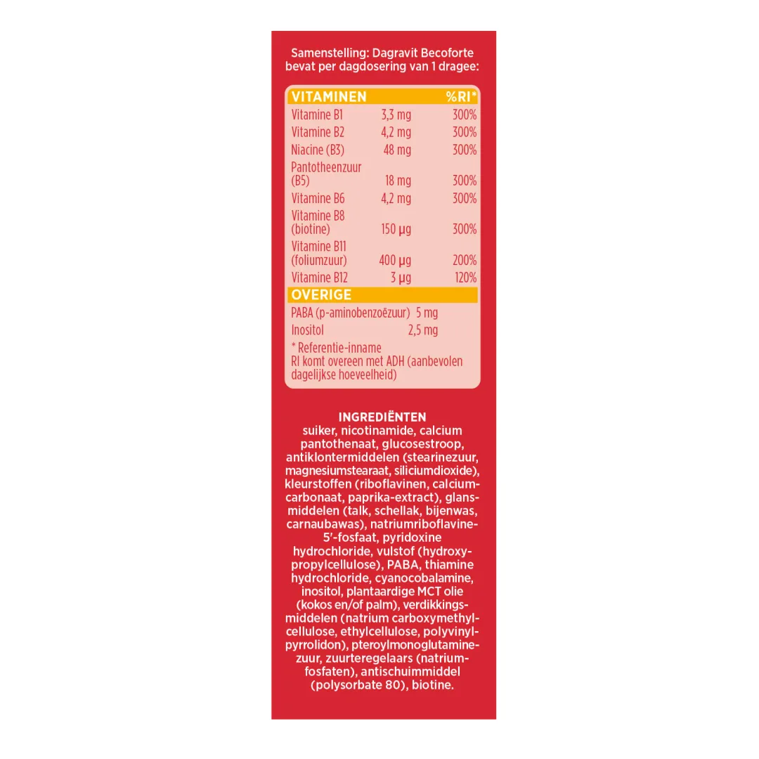 Dagravit Becoforte (100 dragees) - image 5