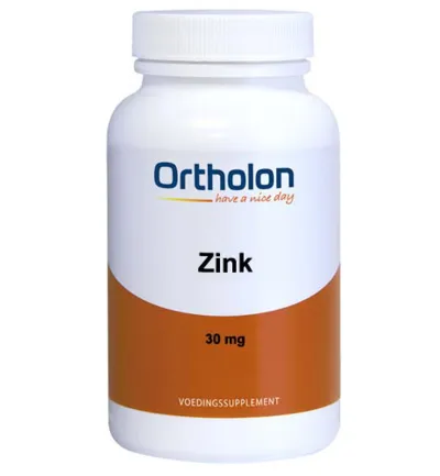 Ortholon Zink citraat 30mg (60 tabletten)