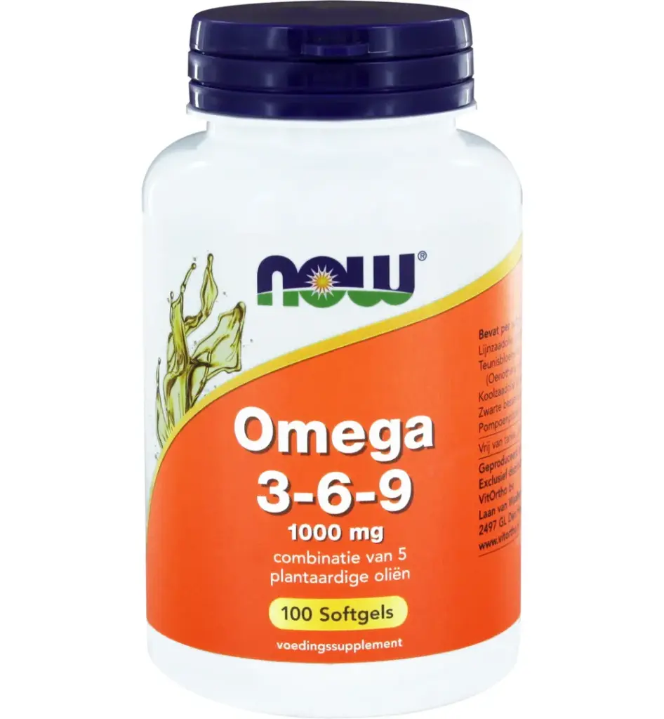Now Omega 3-6-9 1000 mg (100 softgels)