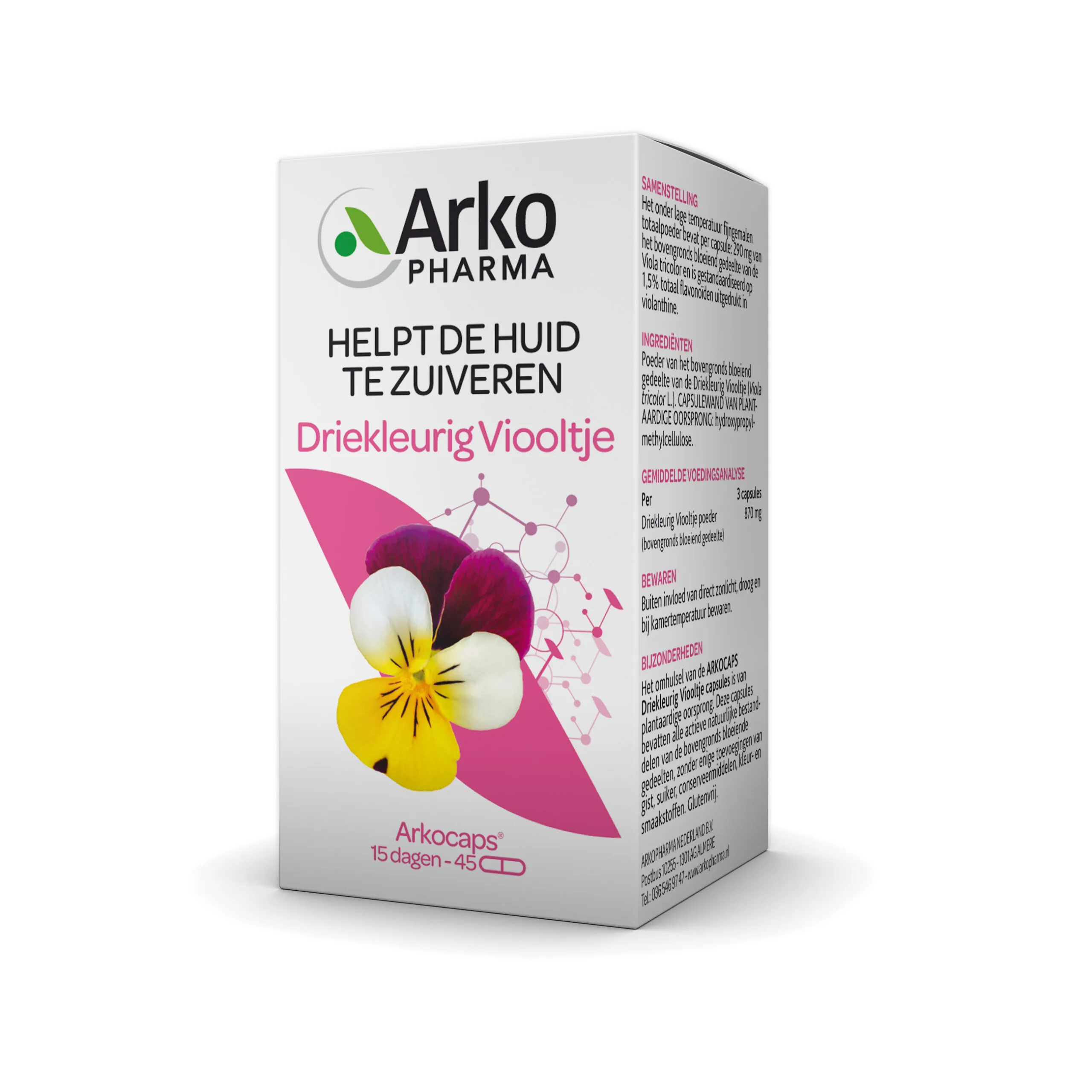 Arkocaps Driekleurig Viooltje (45 capsules)