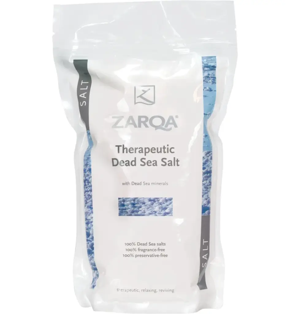 Zarqa 100% Pure Dead Sea Salt Zak (1000 gr)