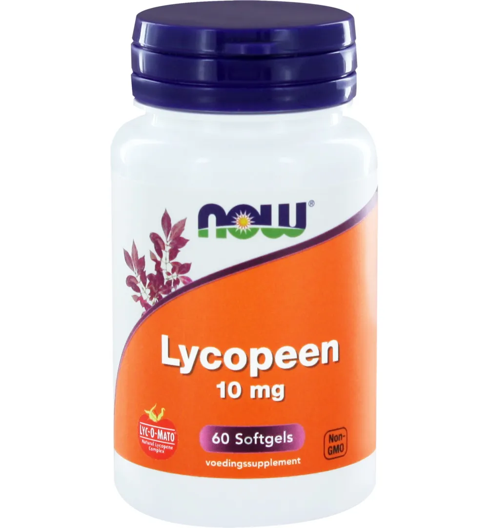 Now Lycopeen 10 mg (60 softgels)