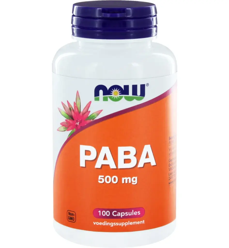 Now PABA 500 mg (100 capsules)