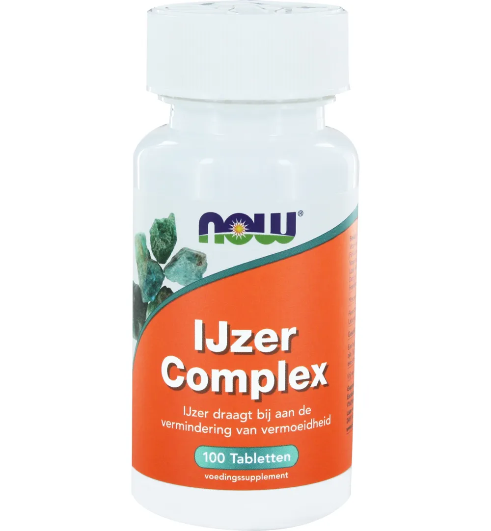 Now IJzer complex (100 tabletten)