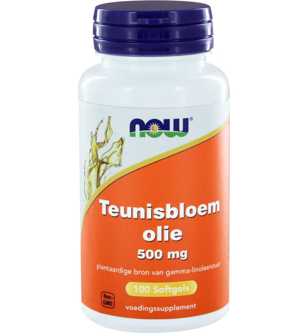 Now Teunisbloemolie 500 Mg (100 softgels)
