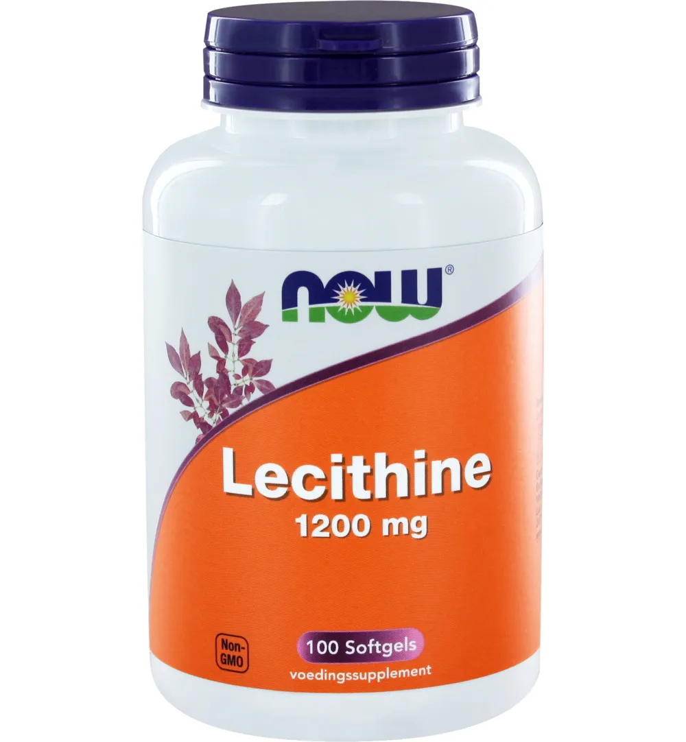 Now Lecithine 1200 Mg (100 softgels)