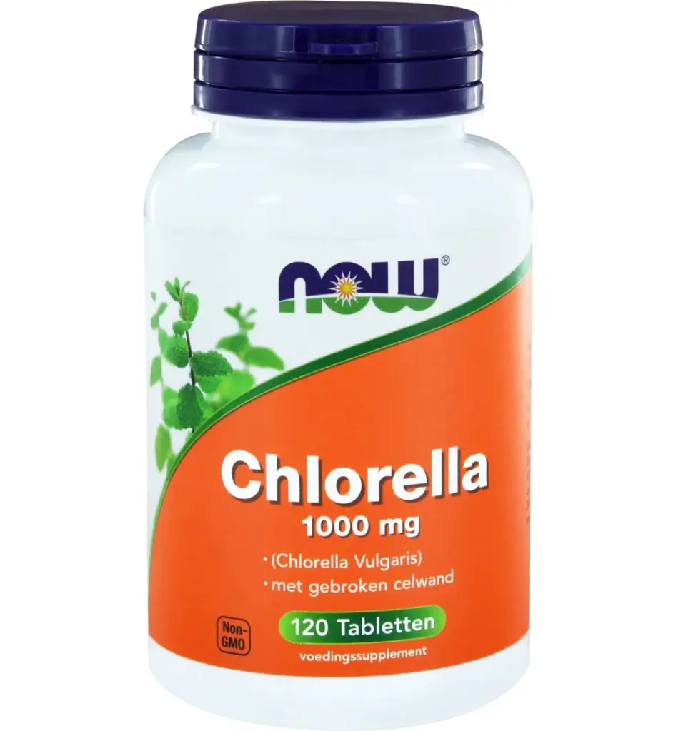 Now Chlorella 1000 mg (120 tabletten)