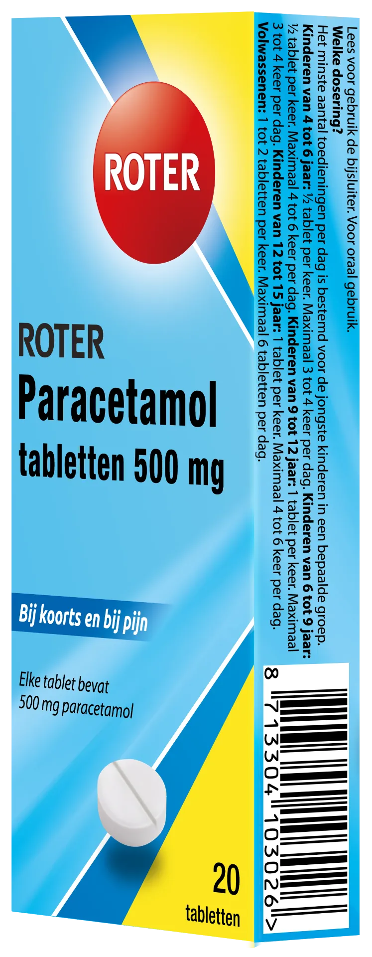 Roter Paracetamol 500 mg (20 tabletten) - image 4