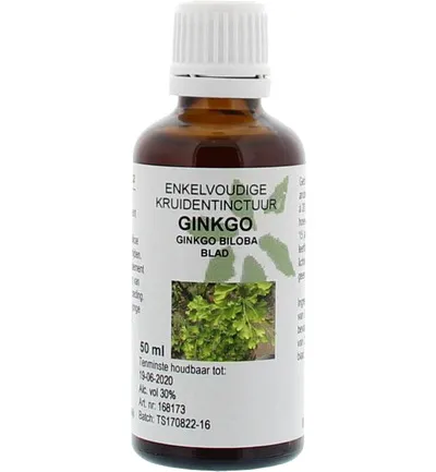 De Cruydhof Ginkgo biloba folia tinctuur (50 ml)