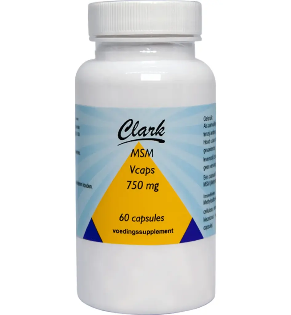 Clark Msm 750Mg (60 vega capsules)