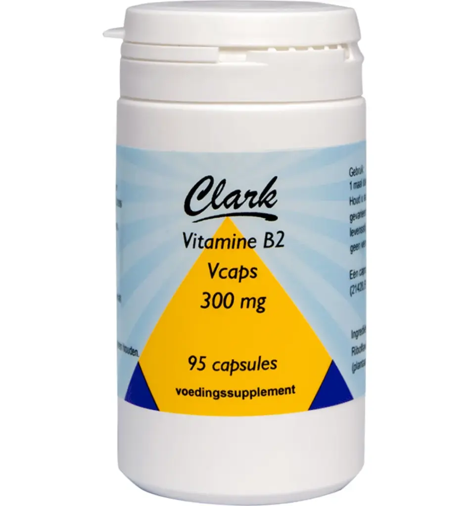Clark Vitamine B2 300mg (95 vega capsules)