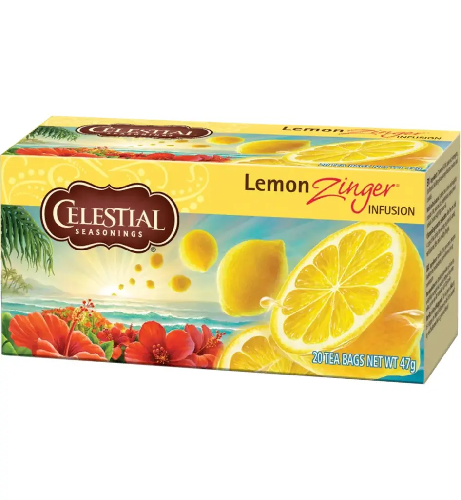 Celestial Seasonings Lemon zinger herb tea (20 stuks)