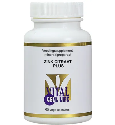 Vital Cell Life Zink citraat plus (60 capsules)