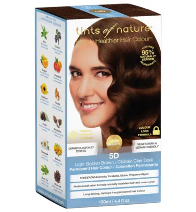 Tints Of Nature 5D licht goudbruin (1 set)