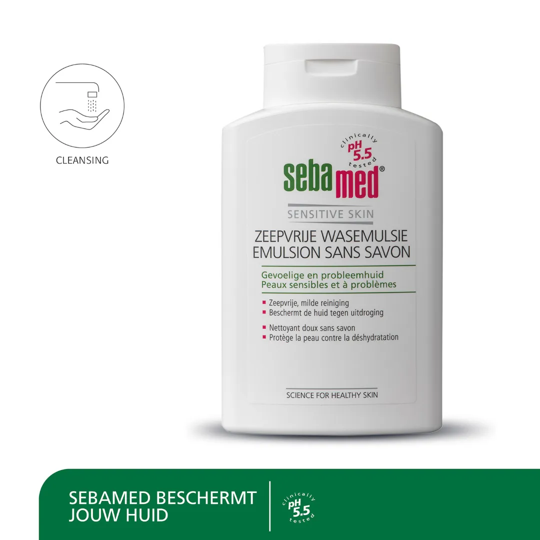 Sebamed Zeepvrij wasemulsie (500 ml) - image 5