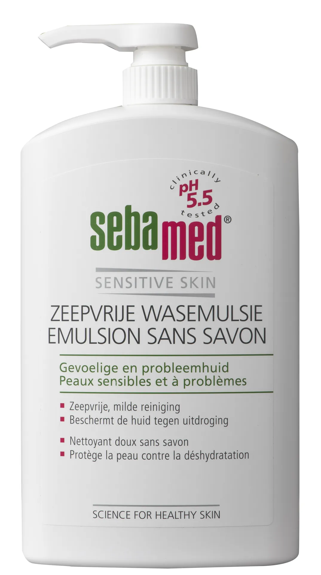 Sebamed Zeepvrij wasemulsie pomp (1000 ml)