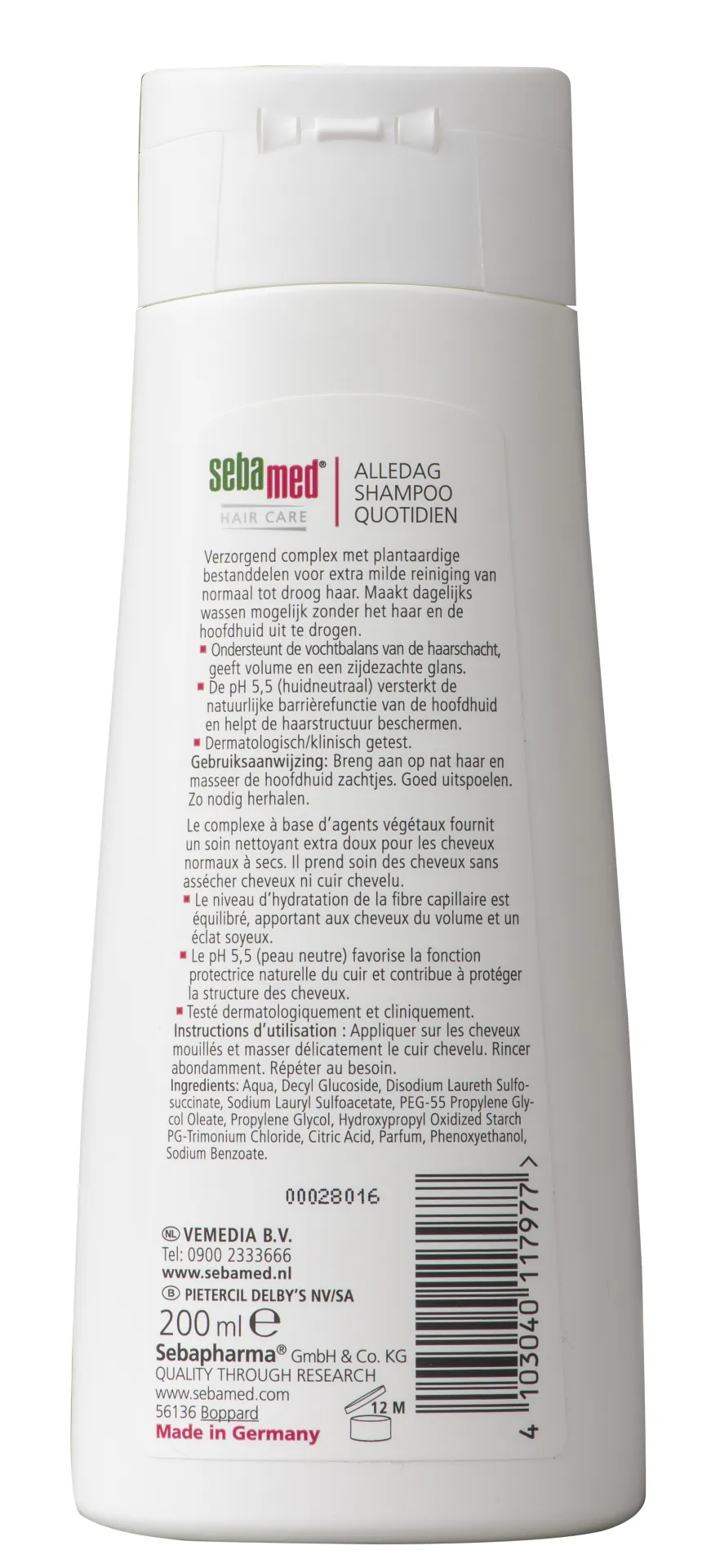 Sebamed Iedere dag shampoo (200 ml) - image 4