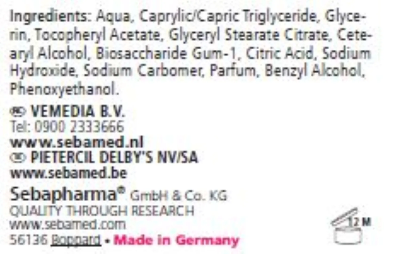 Sebamed Creme pot (75 ml) - image 2