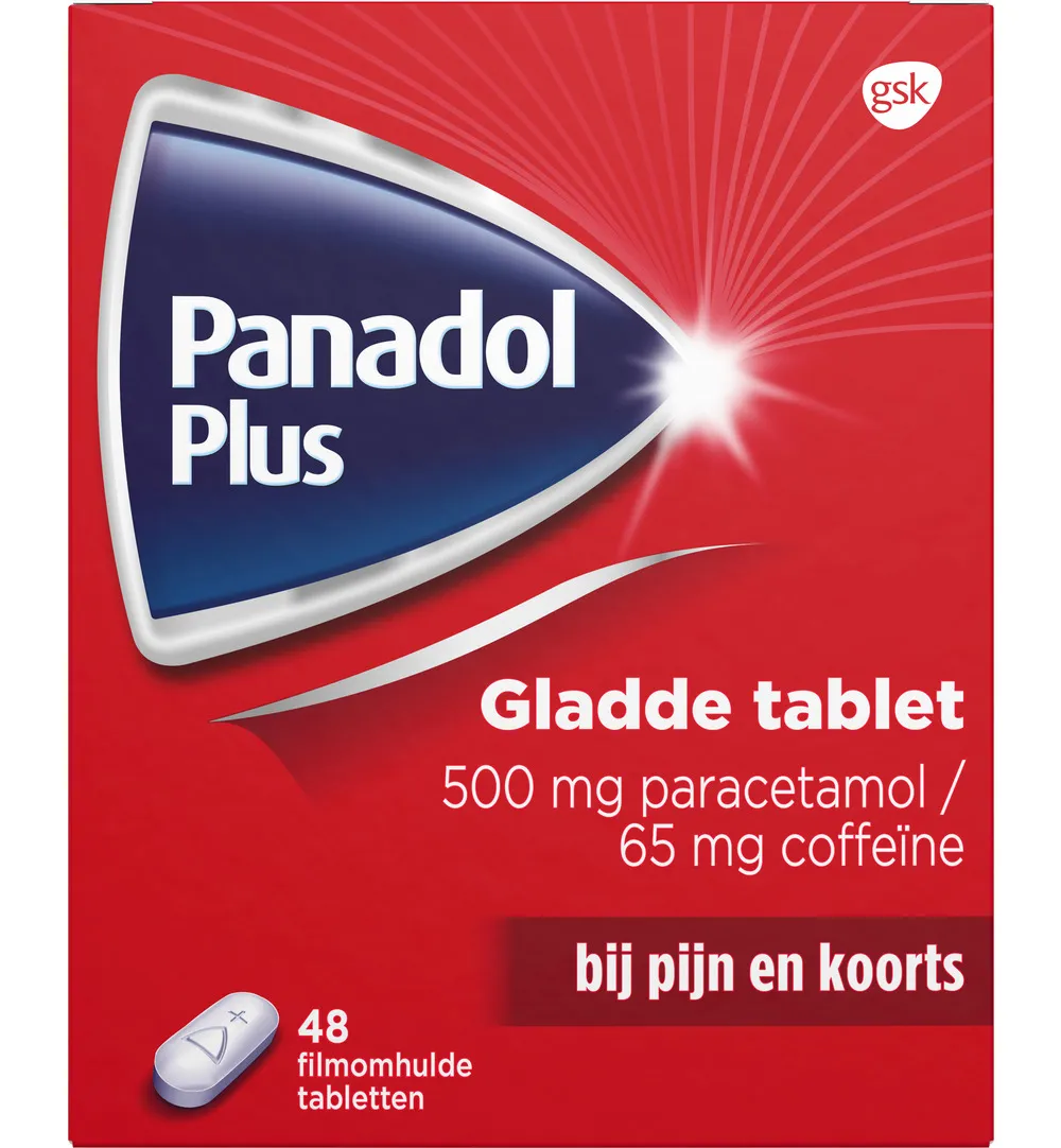 Panadol Plus Glad (48 tabletten)