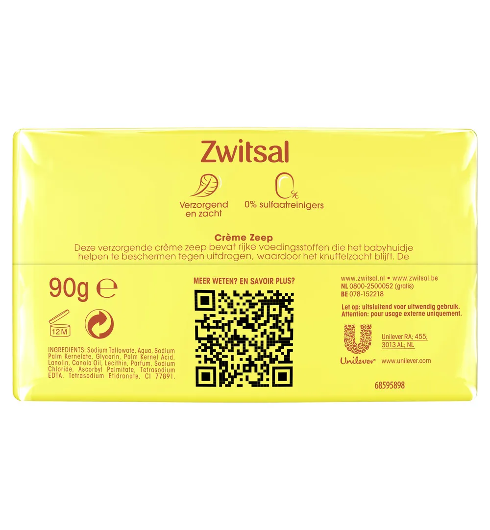 Zwitsal Zeep 4-pak (360 gr) - image 2