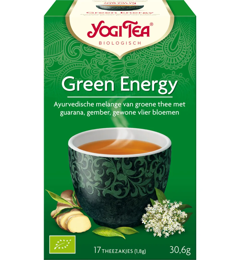 Yogi Tea green energy bio (17 stuks)