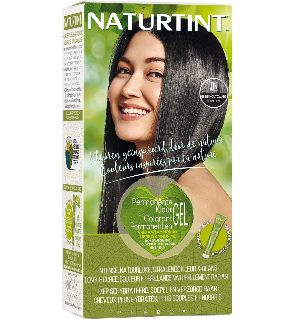 Naturtint 1N Ebbenhoutzwart (170 ml)