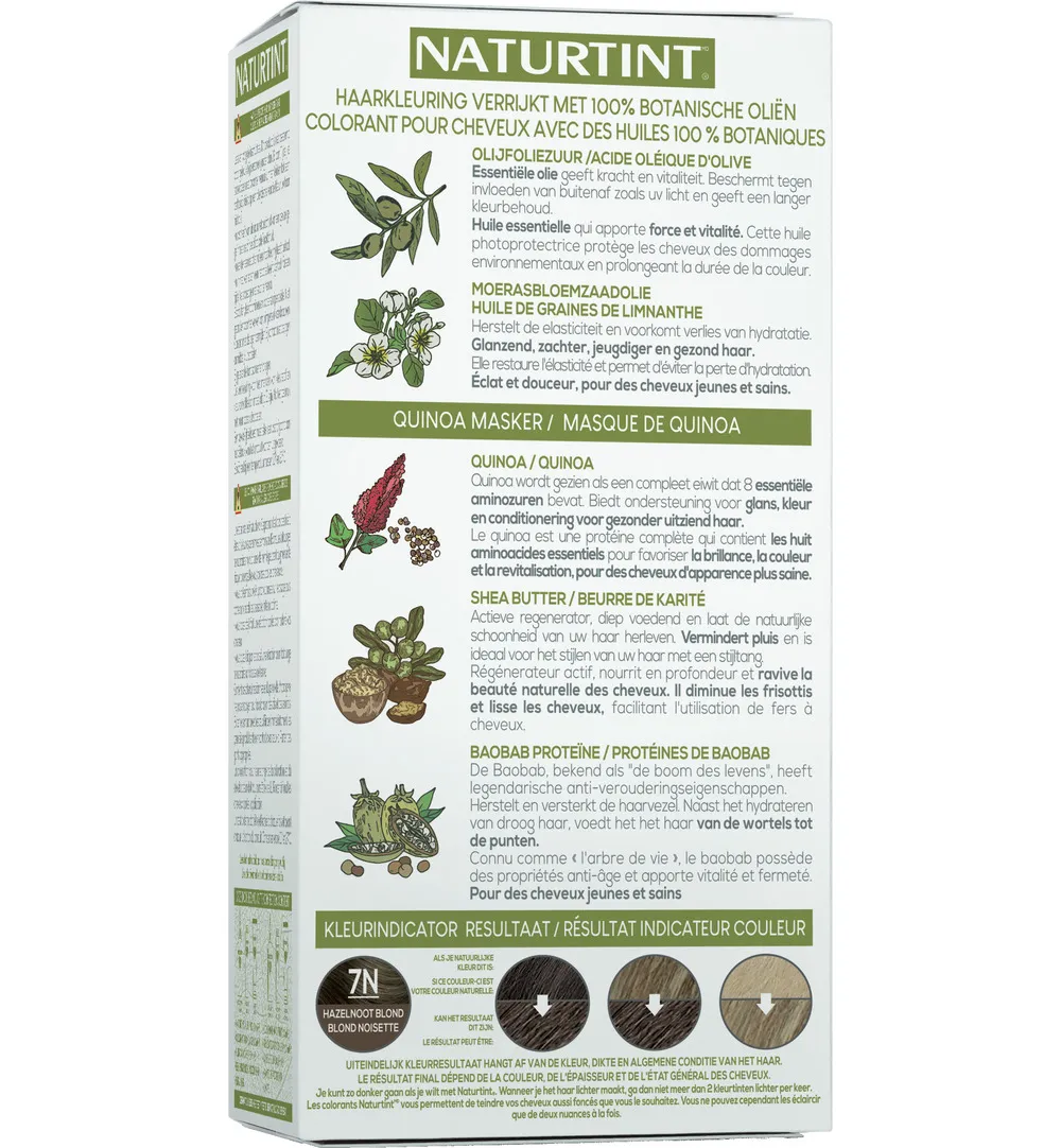 Naturtint 7N Hazelnoot blond (170 ml)