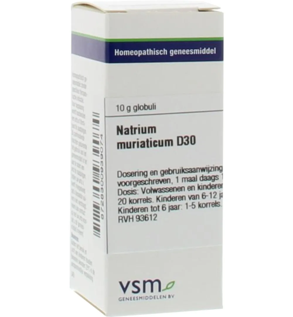 VSM Natrium muriaticum D30 (10 gr)