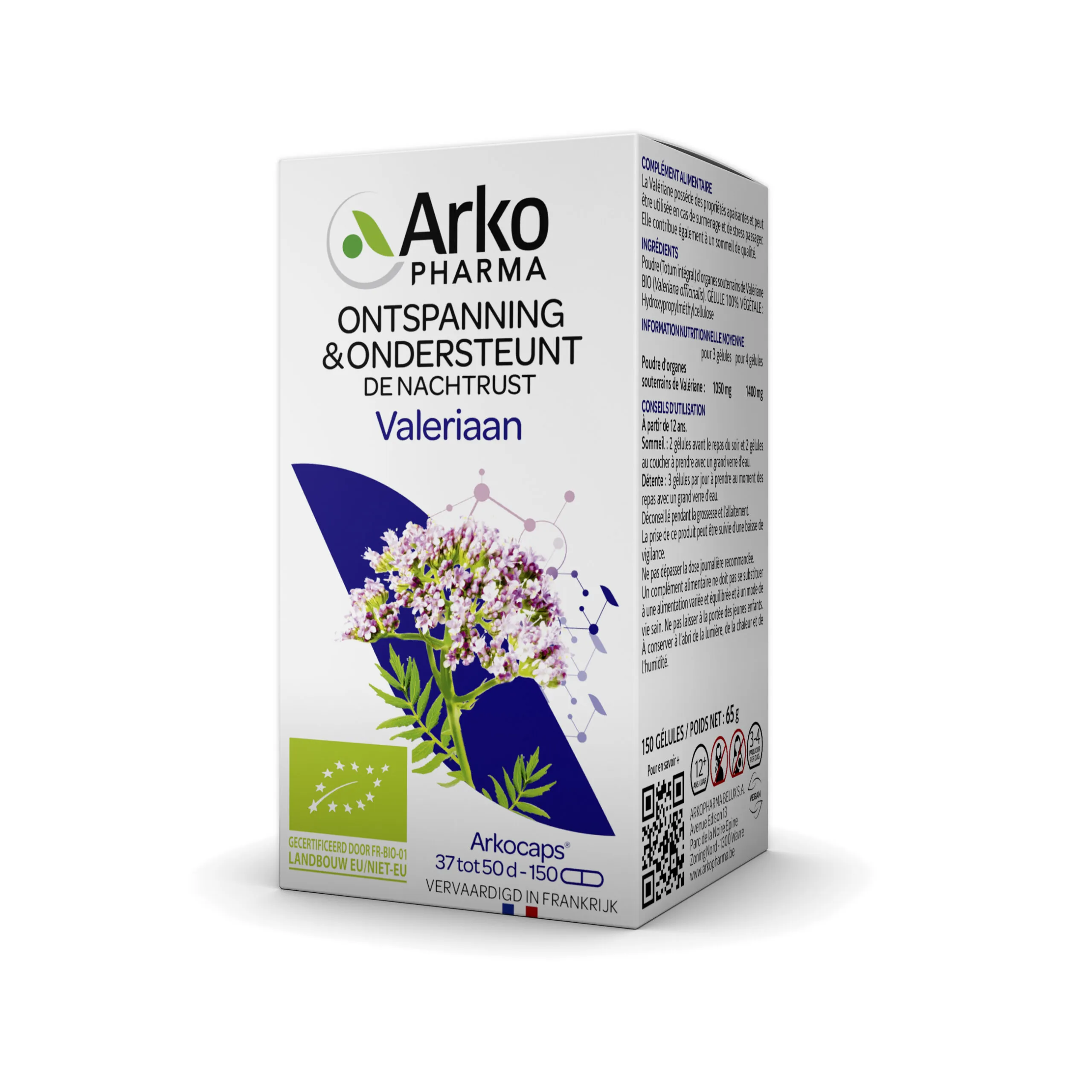 Arkocaps Valeriaan Bio (150 capsules)