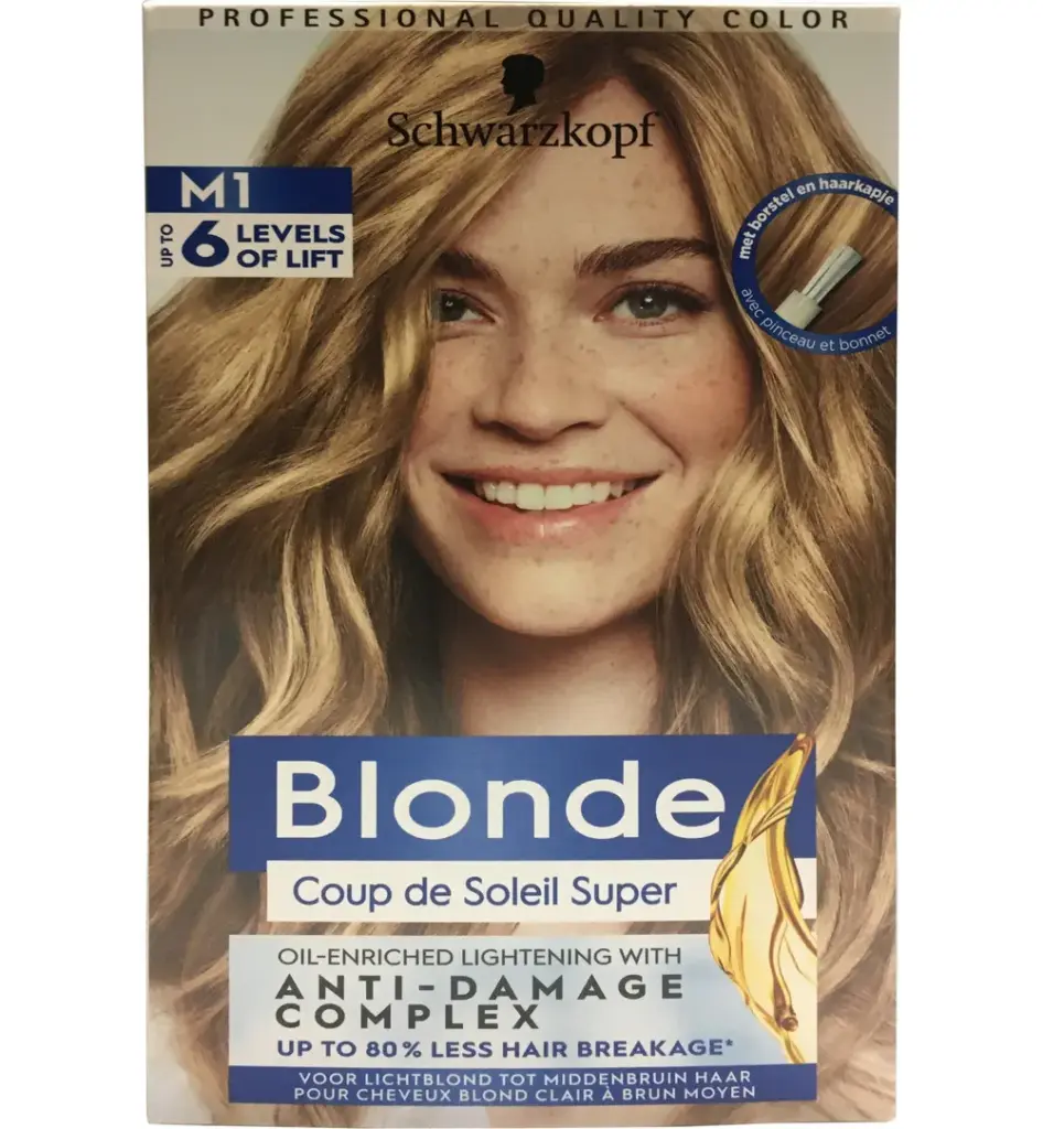 Schwarzkopf Blonde Haarverf Coupe De Soleil Highlighter M1 (1 set)