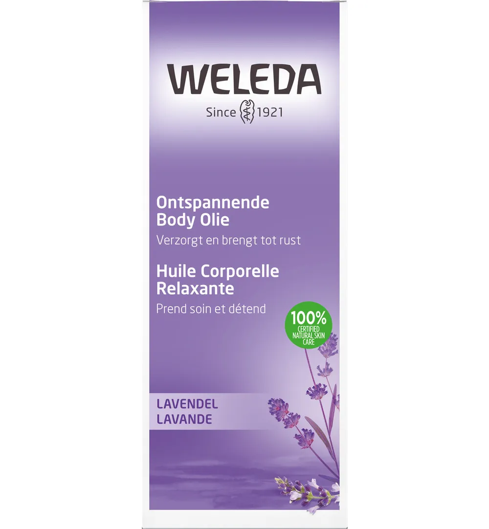 WELEDA Lavendel ontspannende body olie (100 ml)