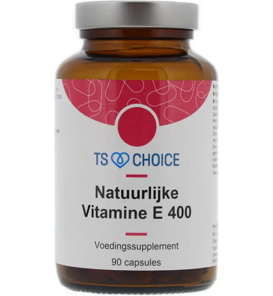TS Choice Natuurlijke Vitamine E (90 capsules)