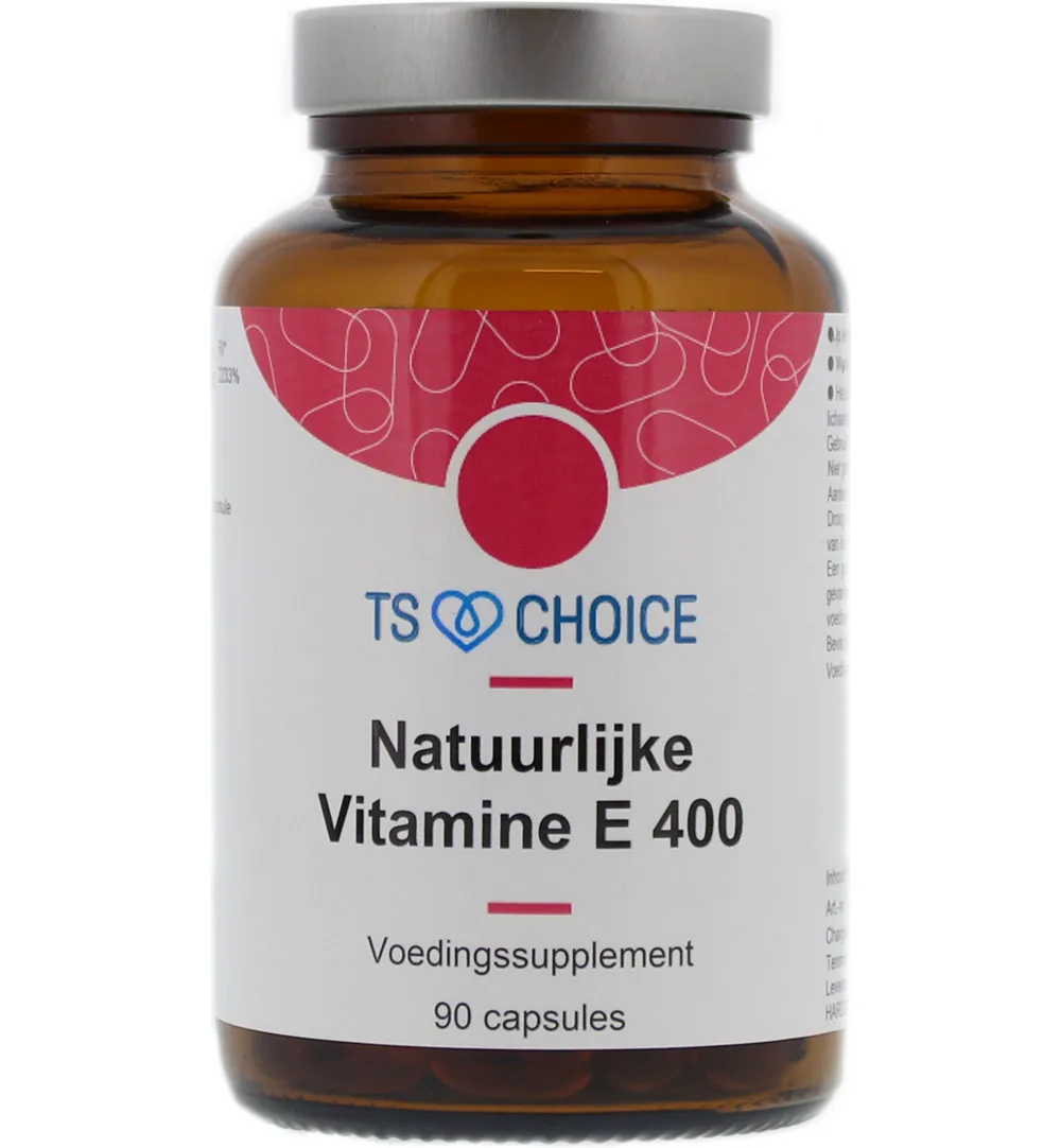 TS Choice Natuurlijke Vitamine E (90 capsules)
