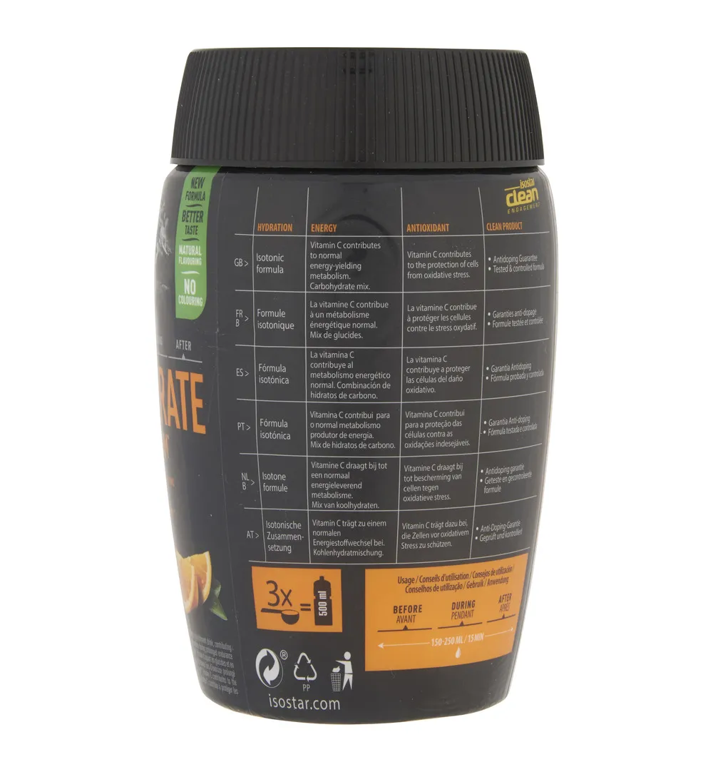 Isostar Poeder Orange (400 gr) - image 4