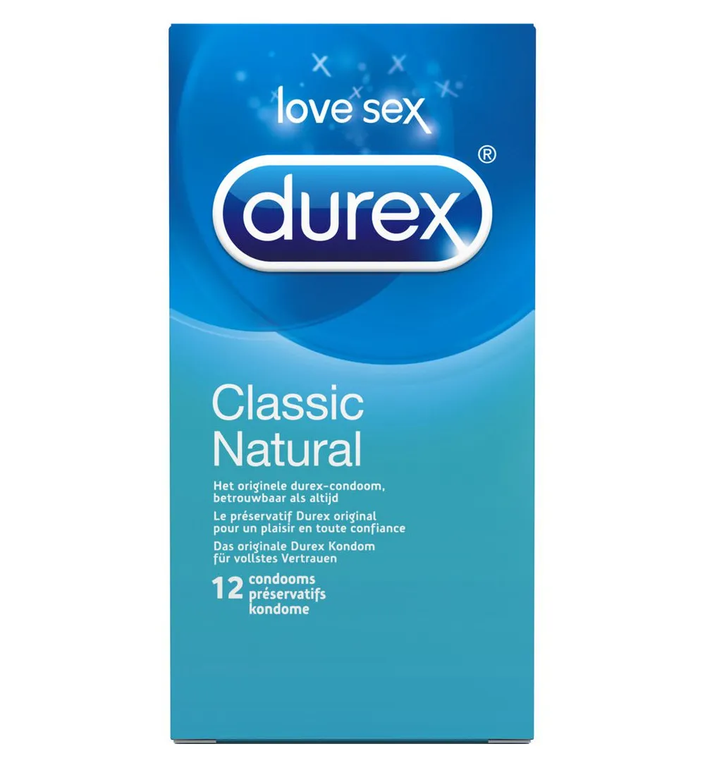 Durex Classic natural (12 stuks)