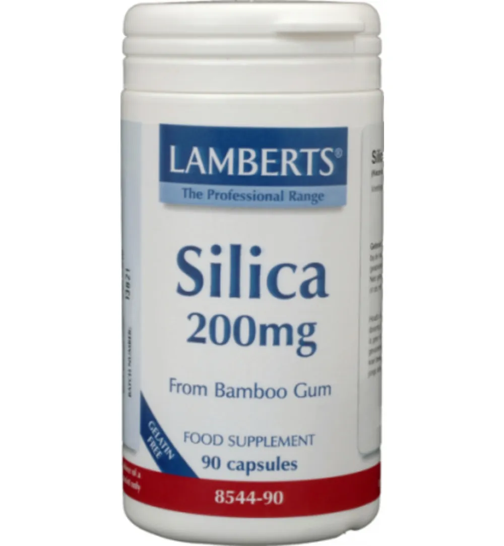 Lamberts Kiezelzuur uit bamboe (90 vega capsules)