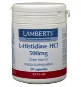 Lamberts L-Histidine 500mg (30 capsules)