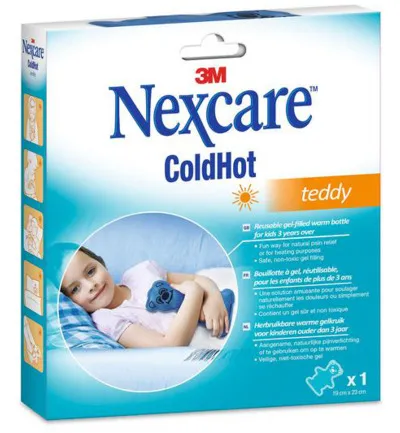 Nexcare Cold Hot Kruik Teddy Fluweer (1 stuk)
