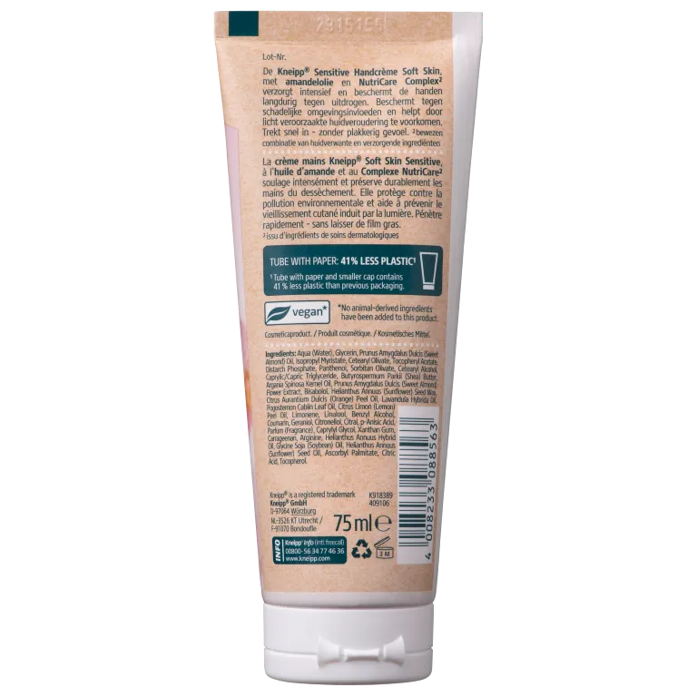 Kneipp Handcreme softening amandel (75 ml)