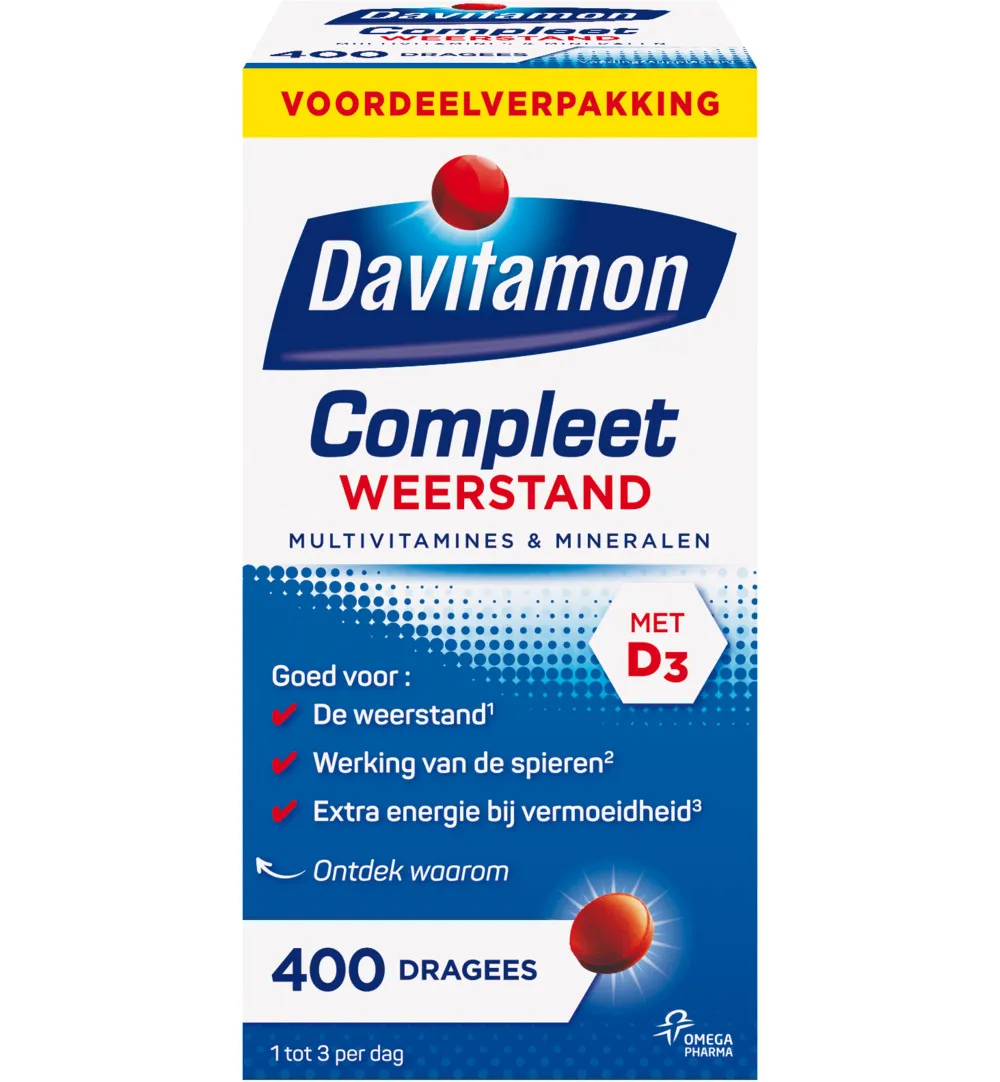 Davitamon Compleet weerstand (400 dragees)