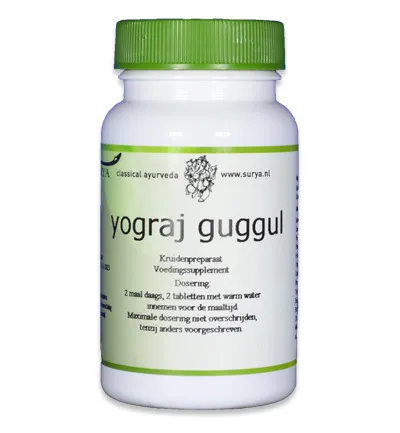 Surya Yograj gugul (60 tabletten)