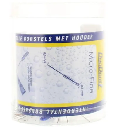 Duodent Interdentaal borstel micro fijne 0.5 (72 stuks)