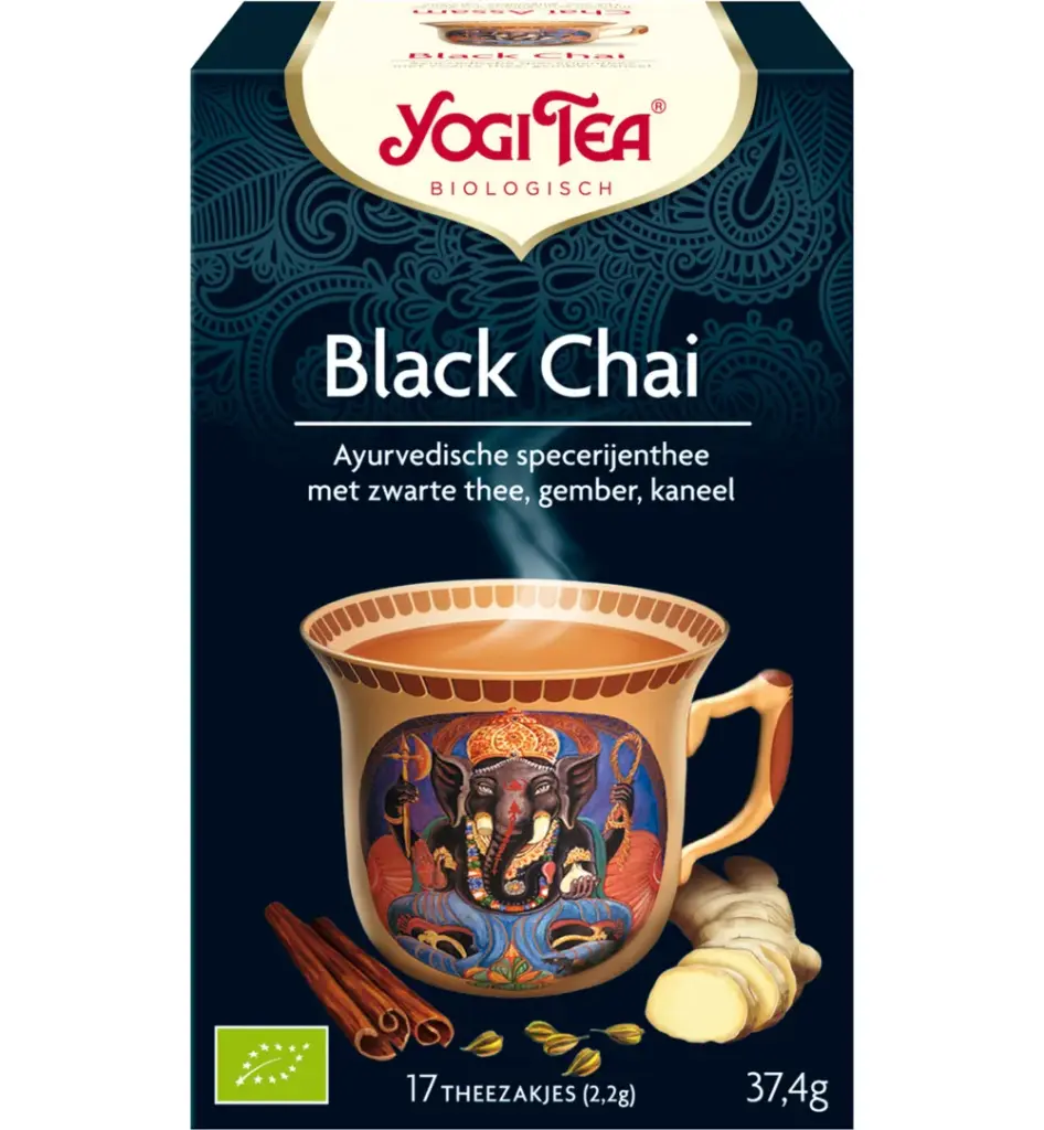 Yogi Tea Black chai bio (17 stuks)